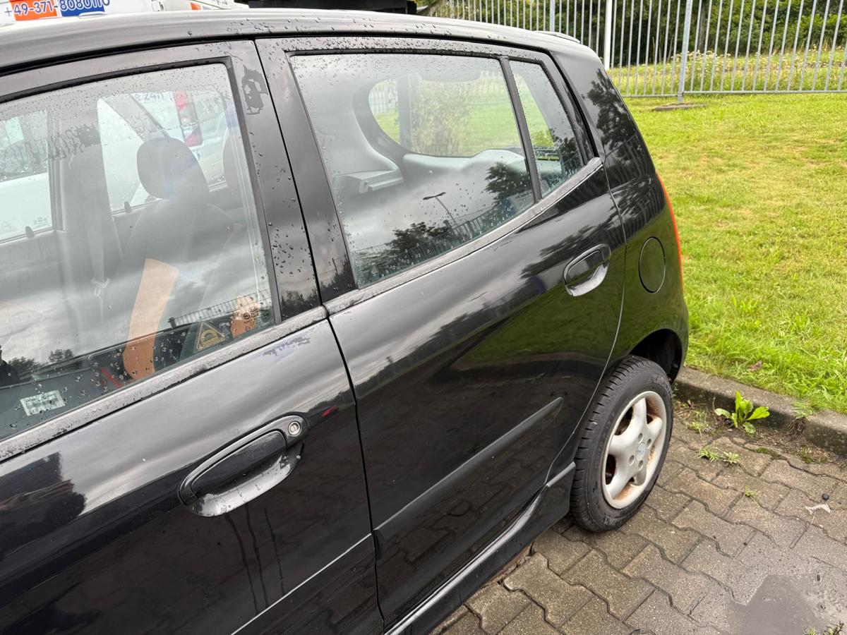 Kia Picanto BA original Tür hinten links Z1 Galaxy Black Rohbau BJ04